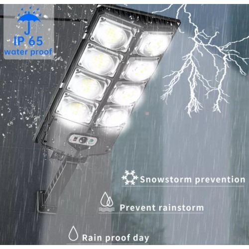 چراغ خورشیدی خیابانی هشت لامپه مدل W789A-4 